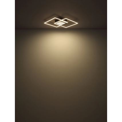 Globo - dimeriuojamas LED lubų šviestuvas LED/32W/230V 2700-6500K 42,6x42,6 cm juodas + nuotolinis valdymas
