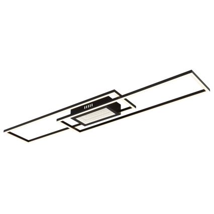 Globo - dimeriuojamas lubinis LED šviestuvas LED/42W/230V 2700-6500K 19,6x96 cm juodas + nuotolinis valdymas