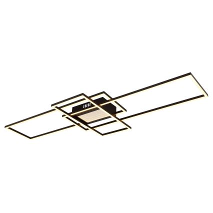 Globo - LED dimeriuojamas lubų šviestuvas LED/60W/230V 2700-6500K 42x110,8 cm juodas + su nuotoliniu valdymu