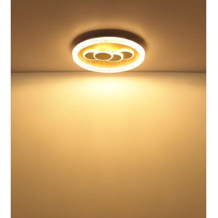 Globo - LED lubinis šviestuvas LED/40W/230V 3000K skersmuo 49,5 cm auksinis