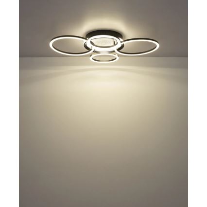 Globo - LED lubinis šviestuvas LED/40W/230V 4000K 72x52 cm juodas