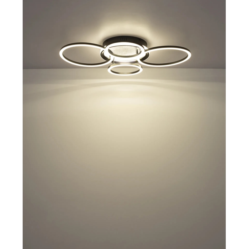 Globo - LED lubinis šviestuvas LED/40W/230V 4000K 72x52 cm juodas