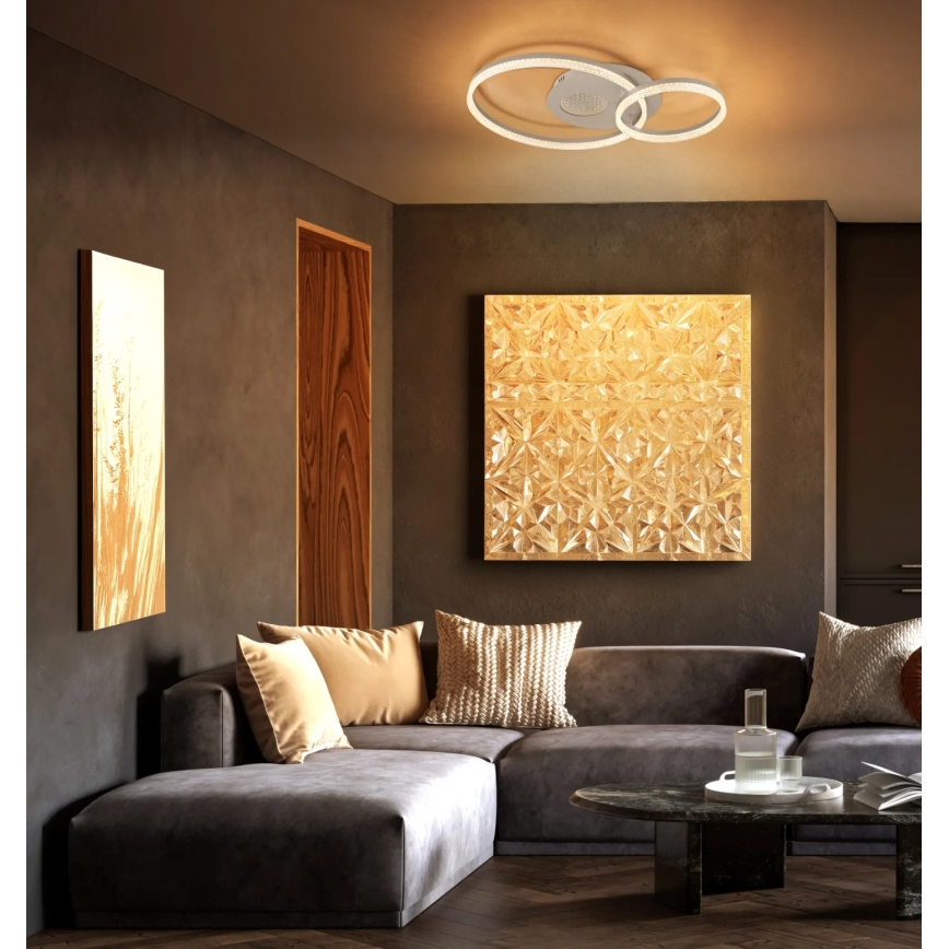 Globo - LED lubinis šviestuvas LED/30W/230V 3000K 70x50 cm smėlio spalvos