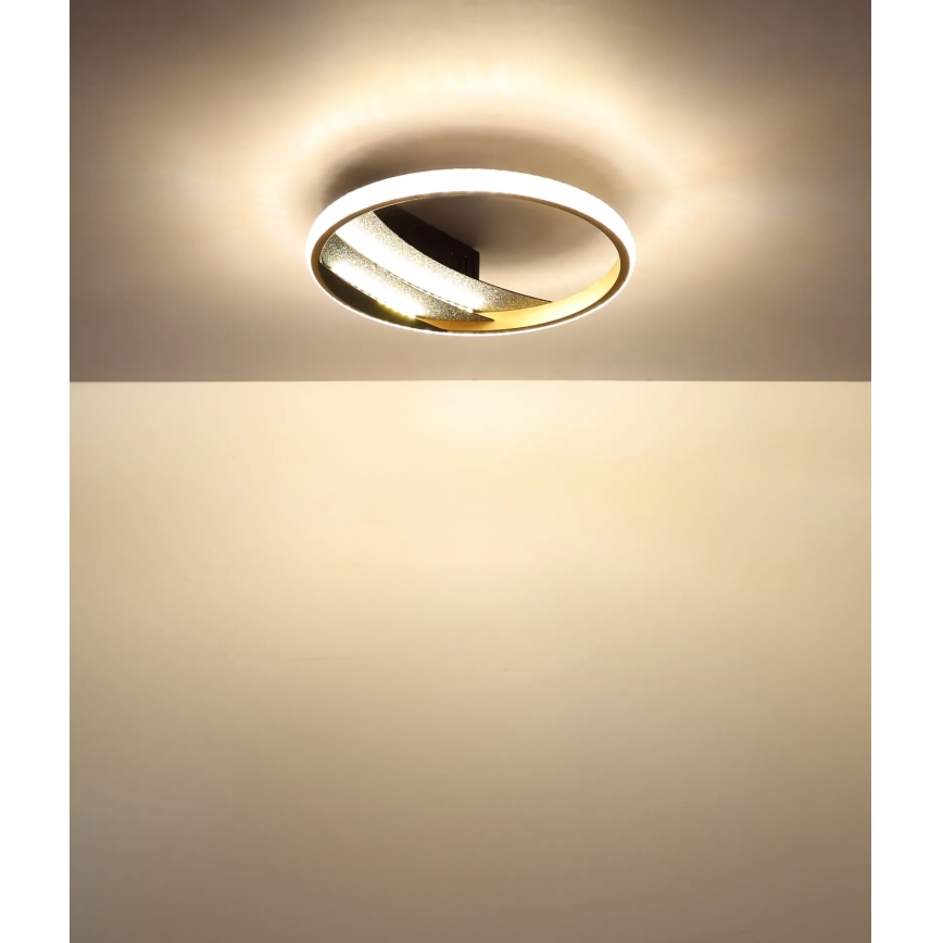 Globo - LED lubinis šviestuvas LED/12W/230V 3000/4000/6000K skersmuo 29,5 cm auksinis