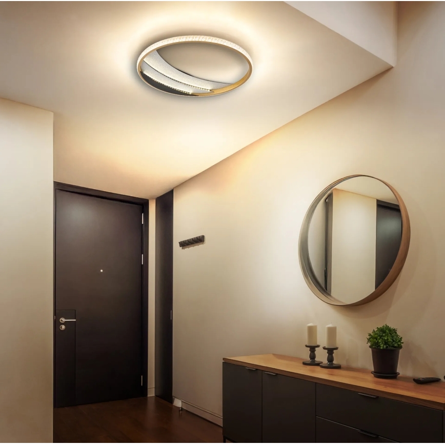 Globo - LED lubinis šviestuvas LED/24W/230V 3000/4000/6000K skersmuo 41 cm auksinis
