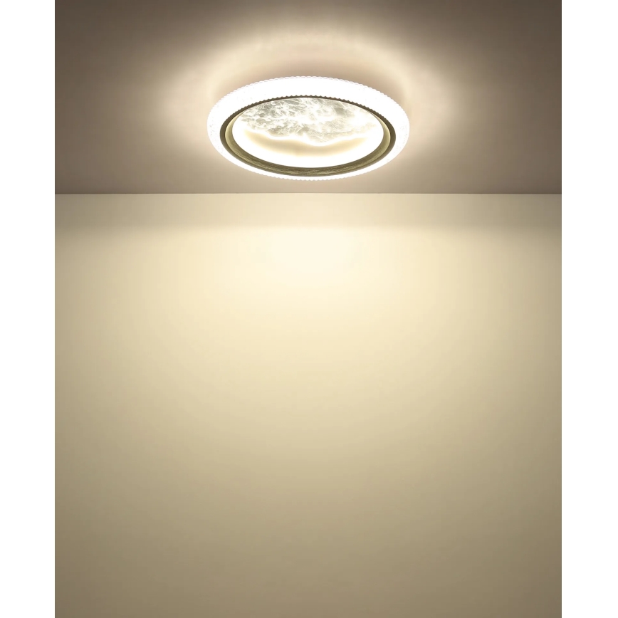 Globo - LED lubinis šviestuvas LED/28W/230V 3000/4000/6500K, skersmuo 39,5 cm, sidabrinis