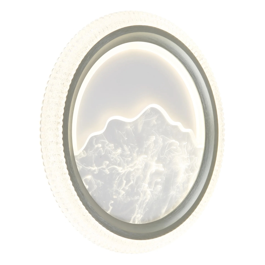 Globo - LED lubinis šviestuvas LED/28W/230V 3000/4000/6500K, skersmuo 39,5 cm, sidabrinis
