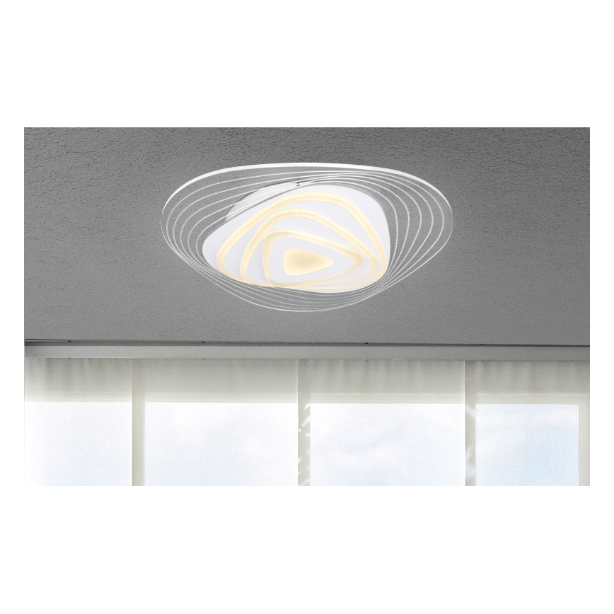 Globo - LED Pritemdomas lubinis šviestuvas LED/40W/230V 3000-6500K 50,2x48,8 cm Wi-Fi Tuya + nuotolinio valdymo pultas