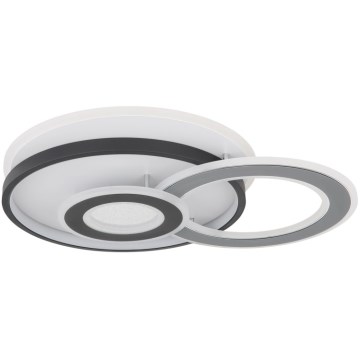 Globo 48552D4 - LED lubinis šviestuvas BRIENNA LED/40W/230V 43x52 cm balta/pilka
