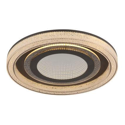 Globo - LED reguliuojamas lubų šviestuvas LED/48W/230V 2700-6000K skersmuo 48 cm antracitas + nuotolinio valdymo pultas