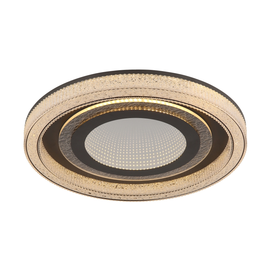 Globo - LED reguliuojamas lubų šviestuvas LED/48W/230V 2700-6000K skersmuo 48 cm antracitas + nuotolinio valdymo pultas