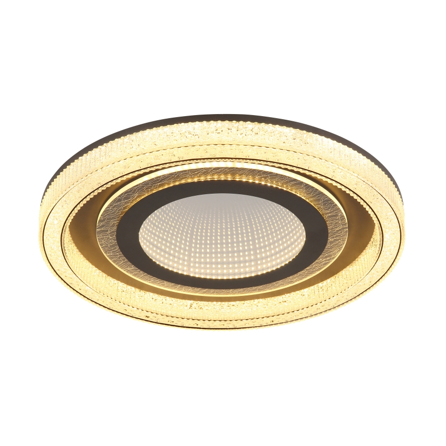 Globo - LED Pritemdomas lubinis šviestuvas LED/48W/230V 2700-6000K diametras 48 cm antracitas + nuotolinio valdymo pultas