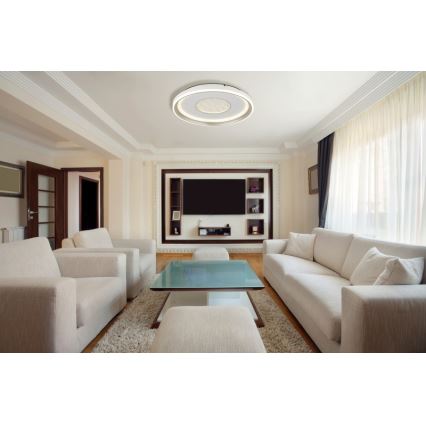 Globo - LED Pritemdomas lubinis šviestuvas LED/48W/230V 2700-6000K diametras 48 cm + nuotolinio valdymo pultas