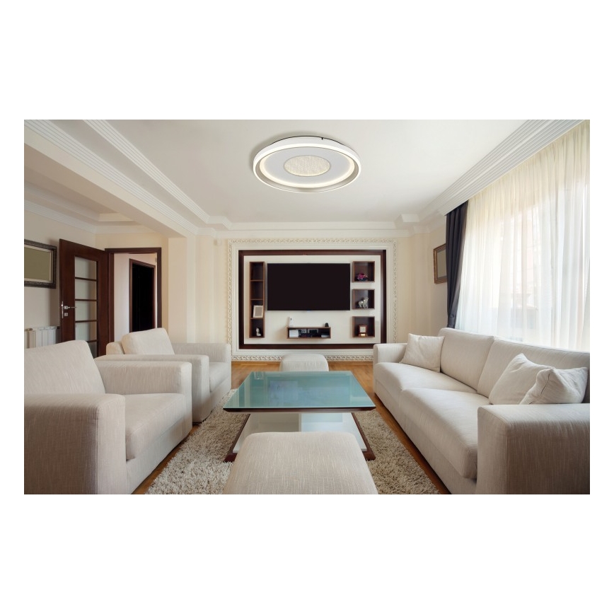 Globo - LED Pritemdomas lubinis šviestuvas LED/48W/230V 2700-6000K diametras 48 cm + nuotolinio valdymo pultas