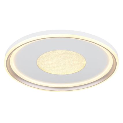 Globo - reguliuojamas LED lubų šviestuvas, 60 W, 230 V, 2700–6000 K, Ø 59 cm, smėlinis, su nuotolinio valdymo pultu