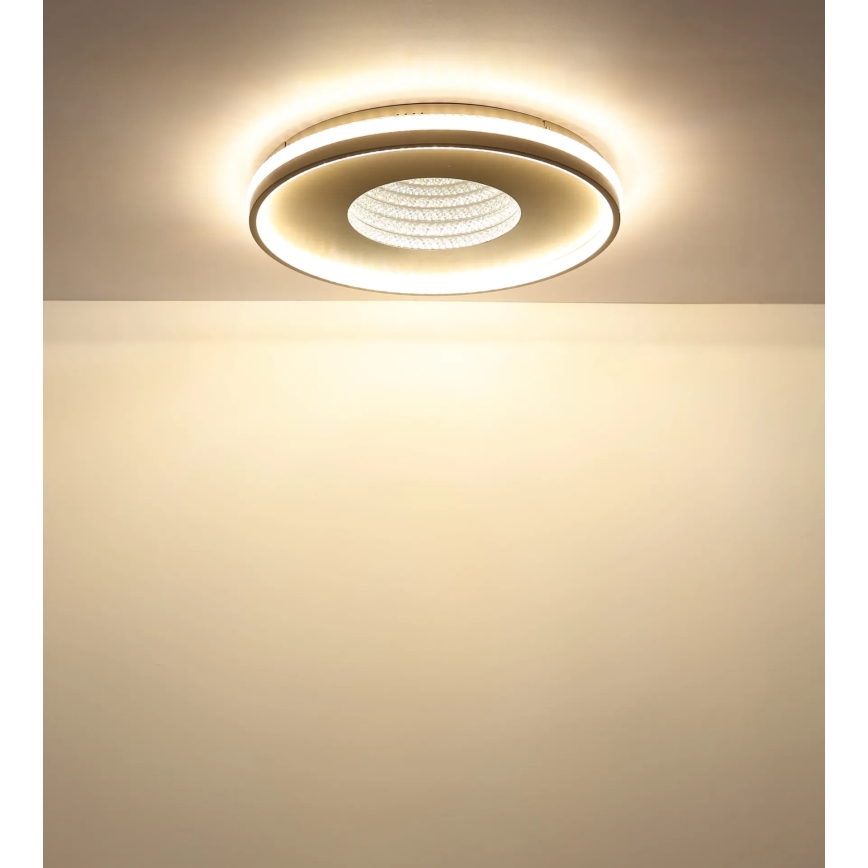 Globo – reguliuojamo ryškumo LED lubinis šviestuvas LED/40W/230V 2700–6500K, skersmuo 50,5 cm, su nuotoliniu pulteliu
