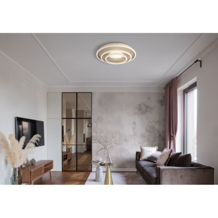 Globo - LED lubinis šviestuvas LED/40W/230V 3000/4000/6000K skersmuo 51 cm smėlio spalvos