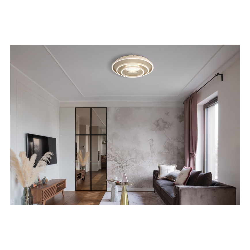 Globo - LED lubinis šviestuvas LED/40W/230V 3000/4000/6000K skersmuo 51 cm smėlio spalvos