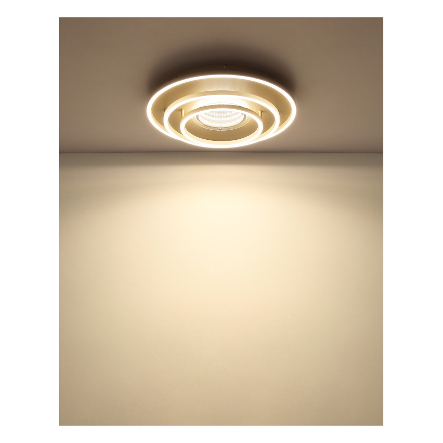 Globo - LED lubinis šviestuvas LED/40W/230V 3000/4000/6000K skersmuo 51 cm smėlio spalvos