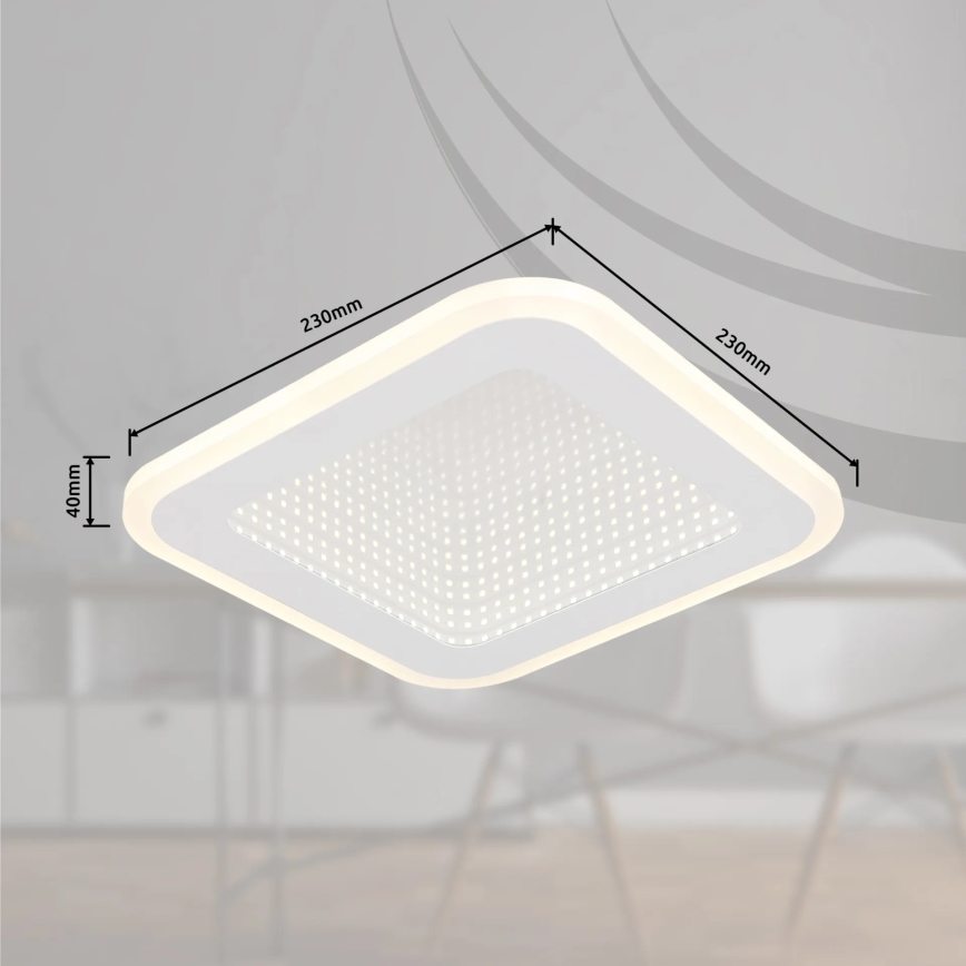 Globo - LED lubinis šviestuvas LED/12W/230V 4000K