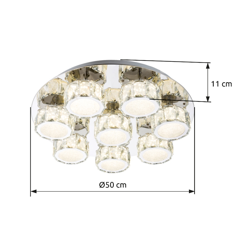 Globo - LED Pritemdomas lubinis šviestuvas LED/64W/230V 4000K diametras 50 cm