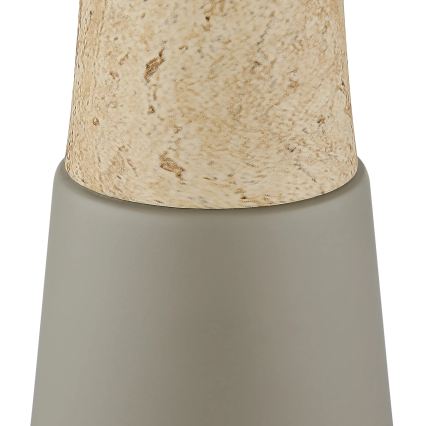 Globo - Stalinė lempa 1xE27ILLU/40W/230V pilka