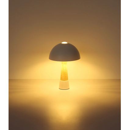 Globo - Stalinė lempa 1xE27ILLU/40W/230V kreminė