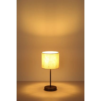 Globo - stalinė lempa 1xE27/25W/230V juoda/kreminė