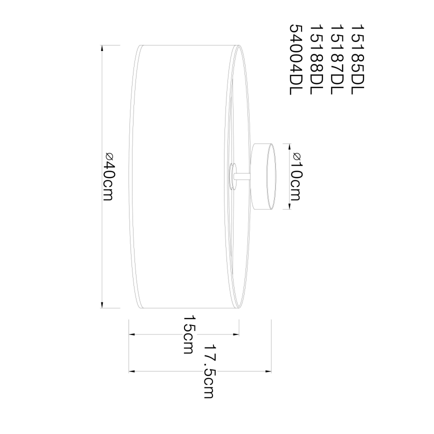 Globo 54004DL - Lubinis šviestuvas su kolonėle THERESA 3xE27/40W/230V