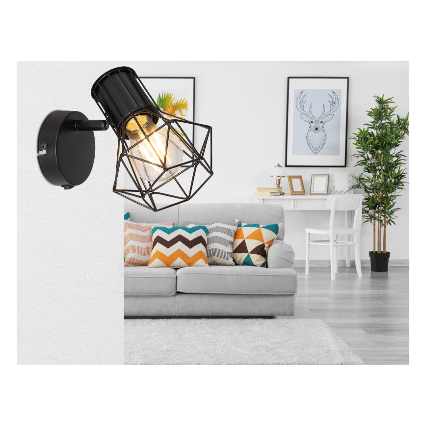 Globo - Sieninis kryptinis šviestuvas 1xE27/40W/230V
