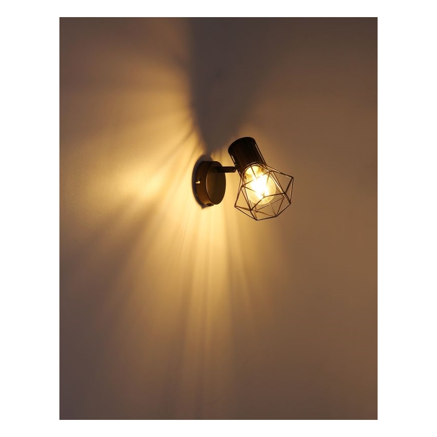 Globo - Sieninis kryptinis šviestuvas 1xE27/40W/230V