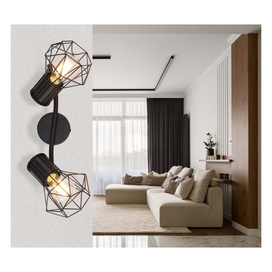 Globo - Akcentinis apšvietimas 2xE27/40W/230V