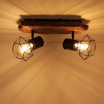 Globo - Akcentinis šviestuvas 2xE27/60W/230V