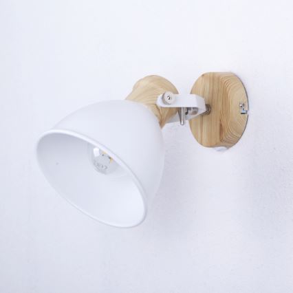 Globo - Sieninis kryptinis šviestuvas 1xE27/40W/230V