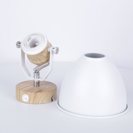 Globo - Sieninis kryptinis šviestuvas 1xE27/40W/230V