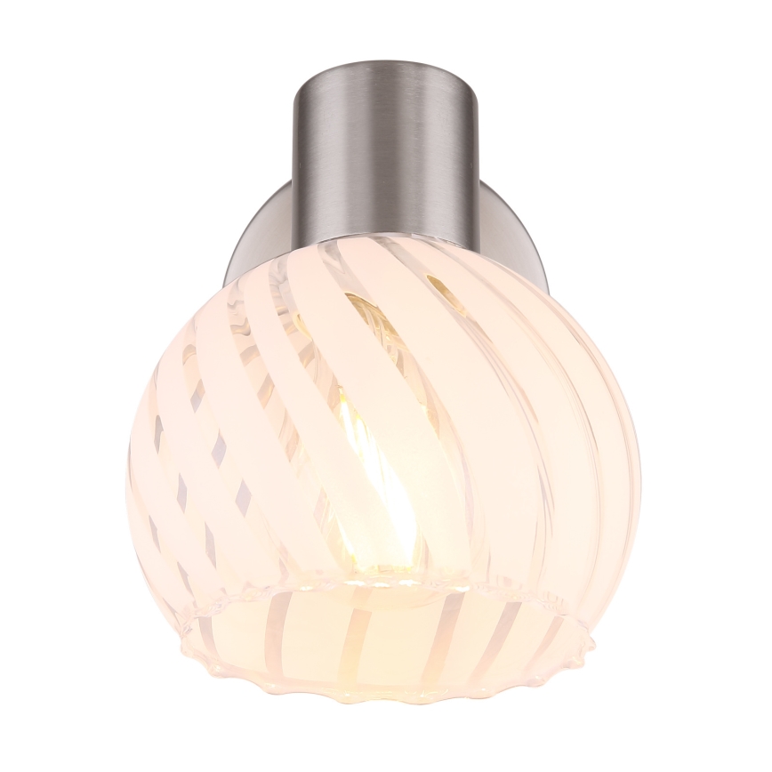 Globo - Sieninis kryptinis šviestuvas 1xE27/40W/230V