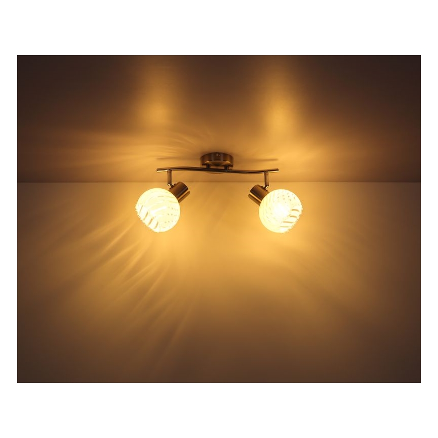 Globo - Akcentinis apšvietimas 2xE27/40W/230V