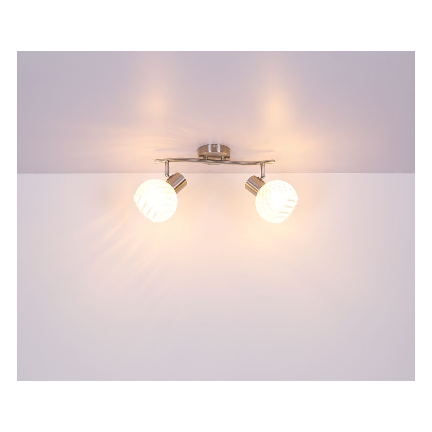 Globo - Akcentinis apšvietimas 2xE27/40W/230V