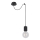 Globo 54030-1HLU - Pakabinamas šviestuvas ant laido HERMINE 1xE27/60W/230V