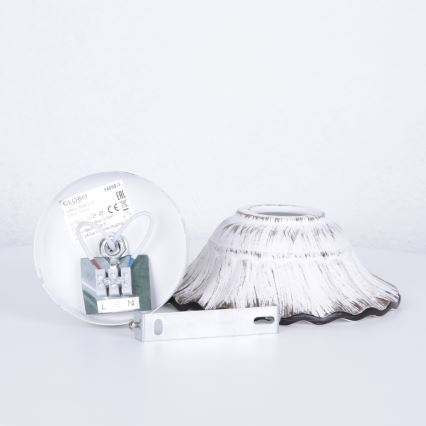 Globo - Sieninis akcentinis šiestuvas 1xE27/40W/230V