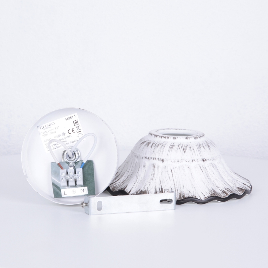 Globo - Sieninis akcentinis šiestuvas 1xE27/40W/230V