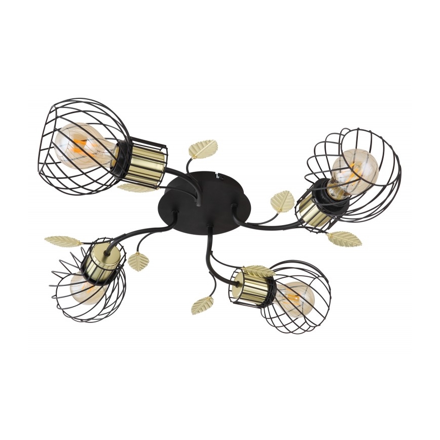 Globo - Ant pagrindo montuojamas sietynas 4xE27/40W/230V