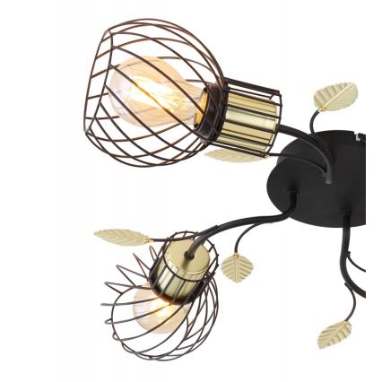 Globo - Ant pagrindo montuojamas sietynas 4xE27/40W/230V