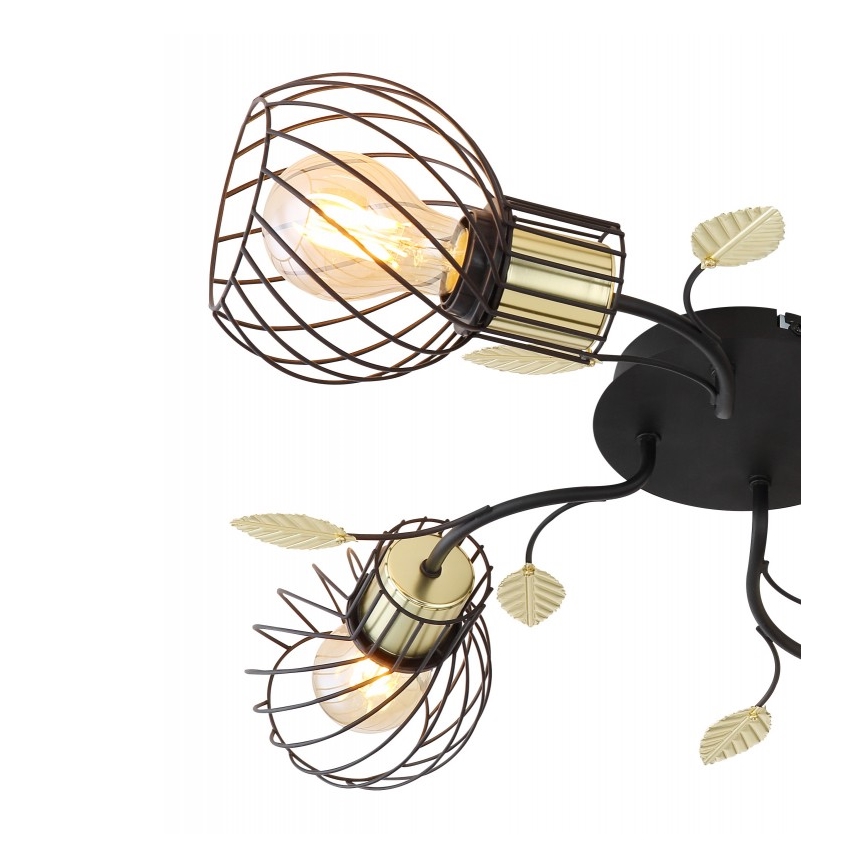 Globo - Ant pagrindo montuojamas sietynas 4xE27/40W/230V