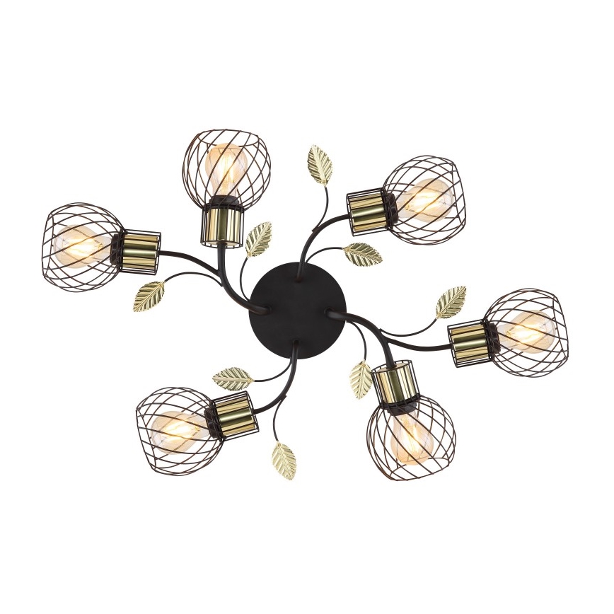 Globo - Ant pagrindo montuojamas sietynas 6xE27/40W/230V
