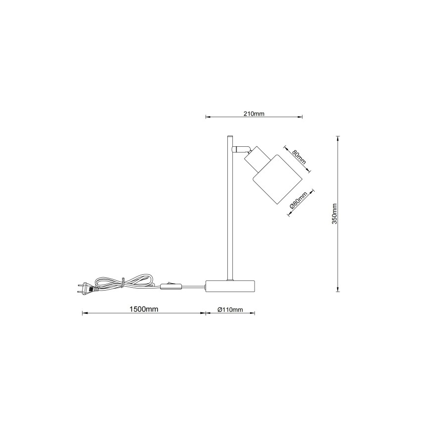 Globo - Stalinis šviestuvas 1xE14/25W/230V