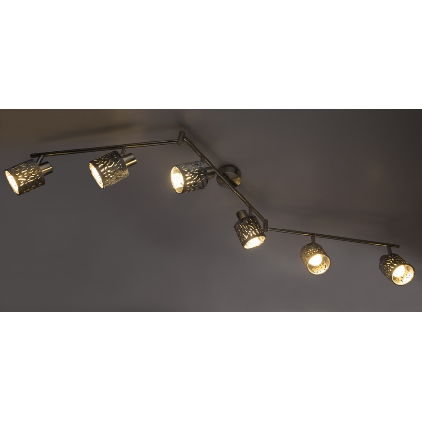 GLOBO 54122-6 - Akcentinis šviestuvas ALYS 6xE14/8W/230V