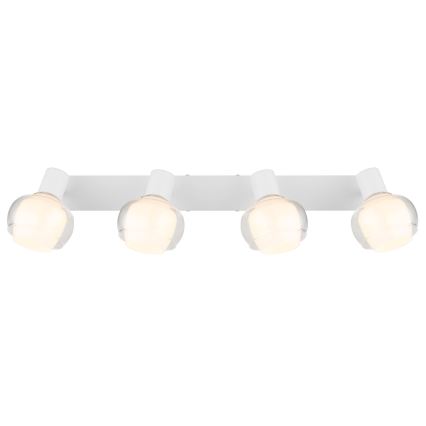 Globo - Taškinis šviestuvas 4 x E14, 40 W, 230 V, baltas