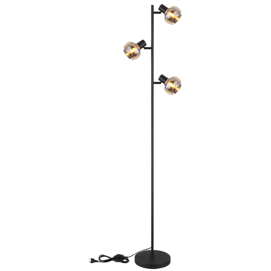 Globo - Toršeras 3xE14/40W/230V juodas