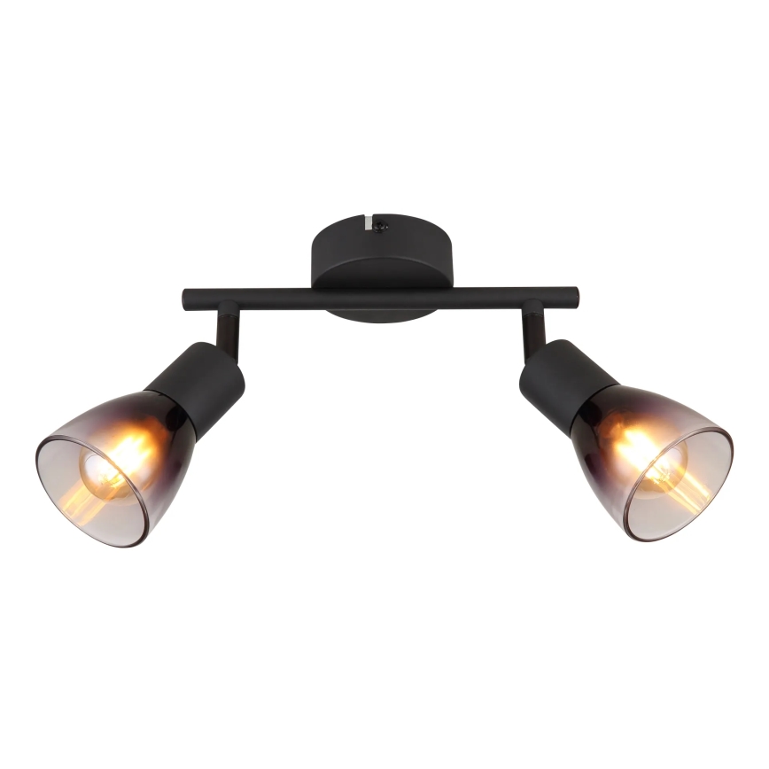 Globo - Akcentinis apšvietimas 2xE14/25W/230V juoda